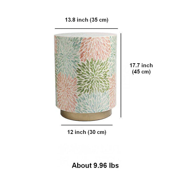 Unique Small End Table, Contemporary Small Sofa Side Table, Portable Casual Side Table, Creative Coffee Table, Shell Small Side Table-Paintingforhome