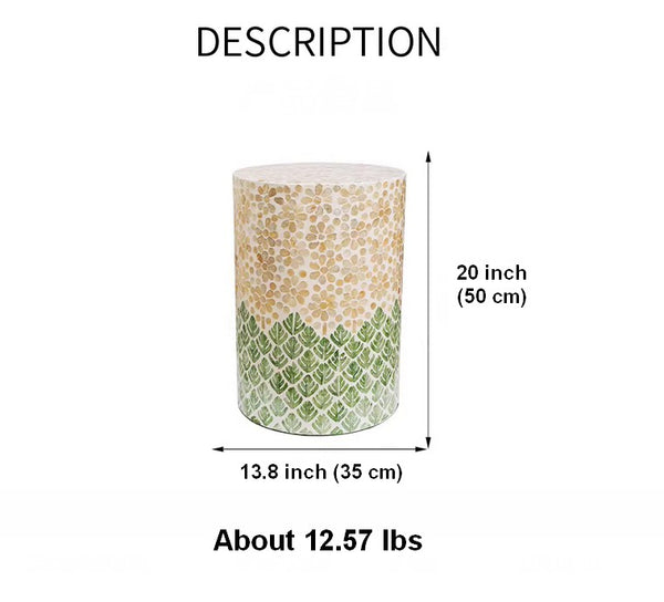 Creative Coffee Table, Contemporary Side Table, Small End Table, Portable Casual Side Table, Shell Small Sofa Side Table, Modern Side Table, Contemporary Bedside Table, Bedside Small Side Table-Paintingforhome