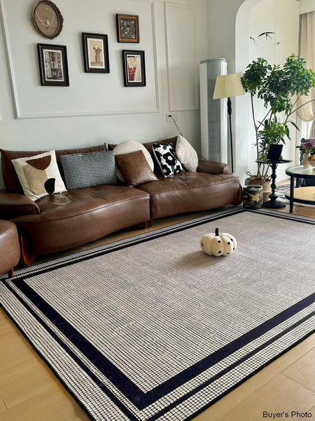 Geometric Modern Rugs for Sale, Contemporary Modern Rugs for Bedroom, Modern Rug Placement Ideas for Living Room, Abstract Rugs for Dining Room-Paintingforhome