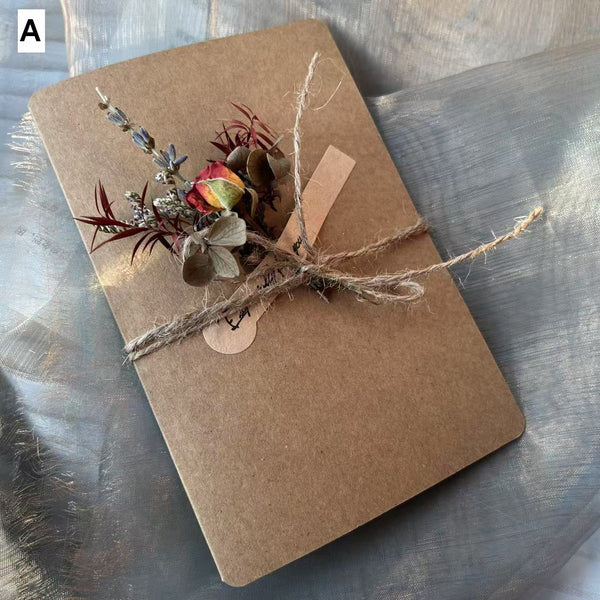 Beautiful Valentine's Day Greeting Card, Original Handmade Dried Flower Greeting Cards, Creative Birthday Greeting Card, Wedding Greeting Card, Unique Anniversary Greeting Card-Paintingforhome