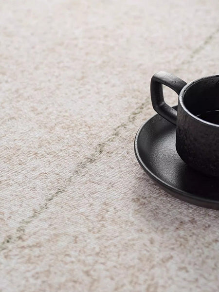 Modern Rugs under Dining Room Table, Abstract Area Rugs for Living Room, Modern Carpets for Kitchen, Geometric Contemporary Modern Rugs Next to Bed-Paintingforhome