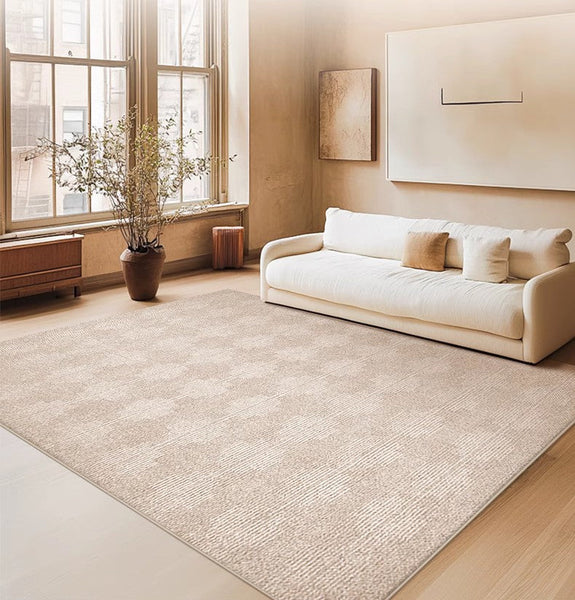 Extra Large Modern Rugs under Dining Room Table, Abstract Modern Rugs for Living Room, Contemporary Geometric Carpets, Contemporary Modern Rugs-Paintingforhome