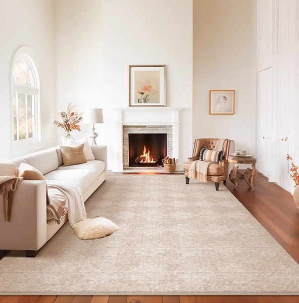 Extra Large Modern Rugs under Dining Room Table, Abstract Modern Rugs for Living Room, Contemporary Geometric Carpets, Contemporary Modern Rugs-Paintingforhome