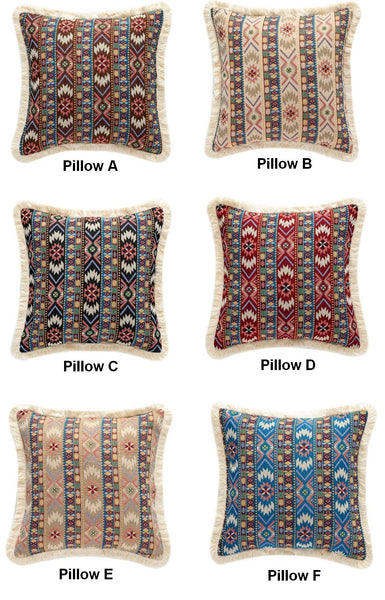 Extra Large Modern Geometric Pillows, Decorative Throw Pillows for Bedroom, Bohemian Decorative Sofa Pillows for Living Room, Oriental Throw Pillow for Couch-Paintingforhome