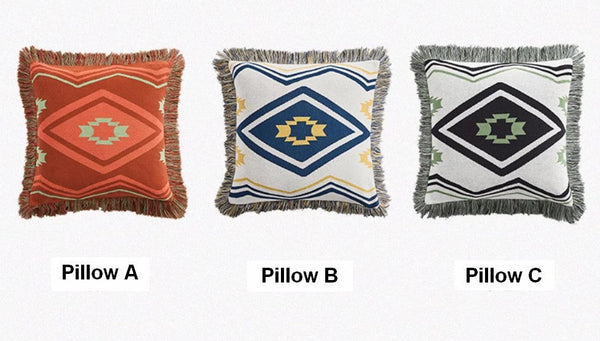 Simple Decorative Pillow Covers, Modern Decorative Pillow for Interior Design, Contemporary Modern Sofa Pillows for Bedroom, Square Modern Pillows for Couch-Paintingforhome