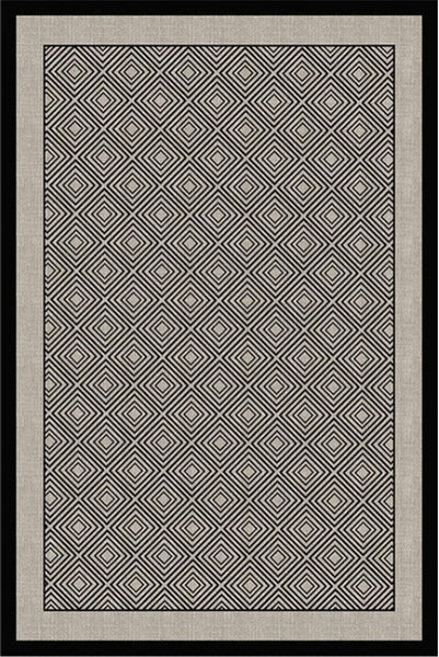 Mid Century Area Rugs for Living Room, Abstract Contemporary Rugs for Bedroom, Modern Carpets for Office, Dining Room Floor Rugs, Elegant Modern Area Rugs under Sofa-Paintingforhome