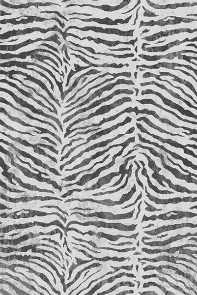 Modern Carpets for Office, Dining Room Floor Rugs, Black Stripe Area Rugs under Sofa, Mid Century Area Rugs for Living Room, Abstract Contemporary Rugs for Bedroom-Paintingforhome