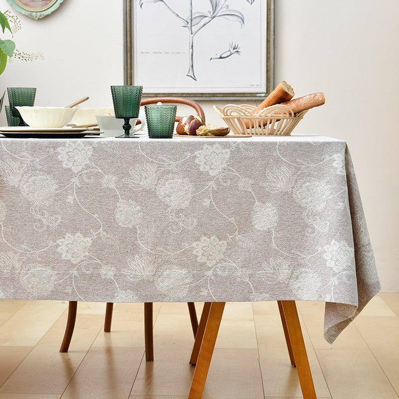Rustic Table Covers for Kitchen, Country Farmhouse Tablecloth, Square Tablecloth for Round Table, Large Rectangle Tablecloth for Dining Room Table-Paintingforhome