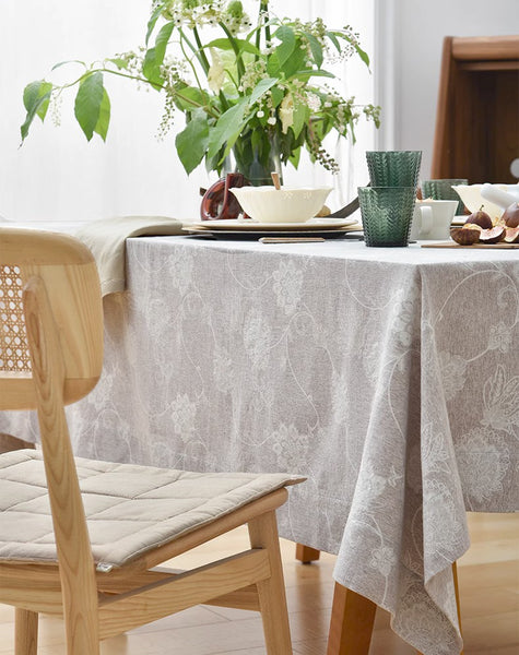 Rustic Table Covers for Kitchen, Country Farmhouse Tablecloth, Square Tablecloth for Round Table, Large Rectangle Tablecloth for Dining Room Table-Paintingforhome