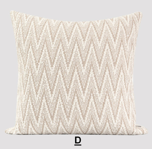 Large Modern Pillows for Couch, Modern Square Pillows, Contemporary Throw Pillows for Living Room, Modern Decorative Sofa Pillows-Paintingforhome