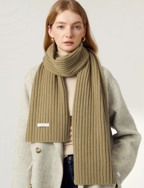 Casual Scarf for Women, Winter Wool Scarf, Unique Birthday Gift for Girl, Modern Wool Scarf for Women, Cold Weather Scarves, Soft Wool Scarf for Women