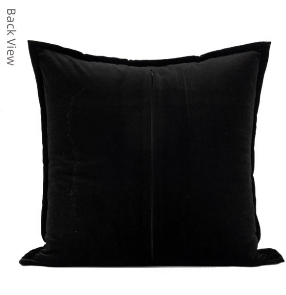 Large Abstract Throw Pillows for Couch, Modern Sofa Throw Pillows, Contemporary Throw Pillow for Living Room, Modern Square Pillows-Paintingforhome