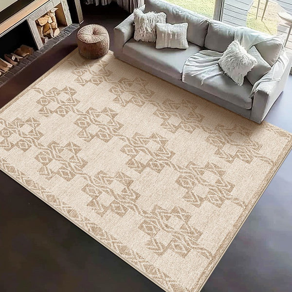 Modern Rug Ideas for Bedroom, Geometric Modern Rug Placement Ideas for Living Room, Contemporary Area Rugs for Dining Room-Paintingforhome