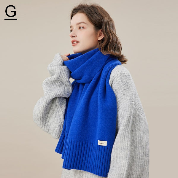 Wool Scarf for Women, Casual Scarf for Women, Fashion Designer Scarf, Cold Weather Scarf, Modern Winter Scarf, Soft Cashmere Scarf for Women-Paintingforhome