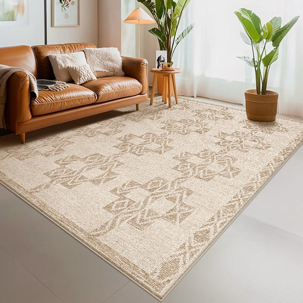 Modern Rug Ideas for Bedroom, Geometric Modern Rug Placement Ideas for Living Room, Contemporary Area Rugs for Dining Room-Paintingforhome