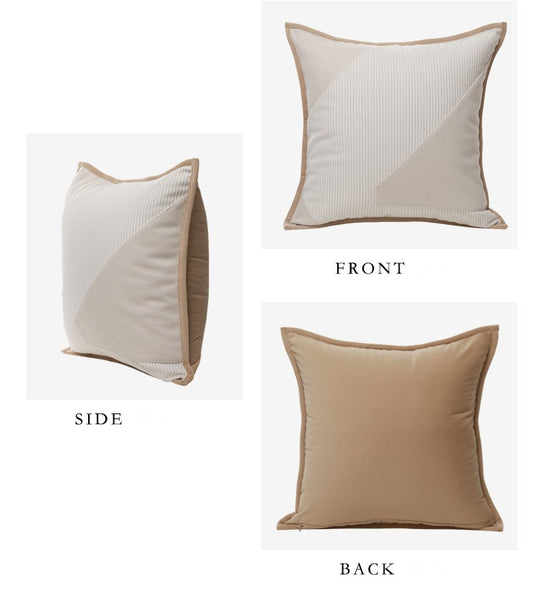 Simple Decorative Throw Pillows, Large Modern Throw Pillows for Couch, Modern Throw Pillow for Interior Design, Contemporary Modern Sofa Pillows-Paintingforhome