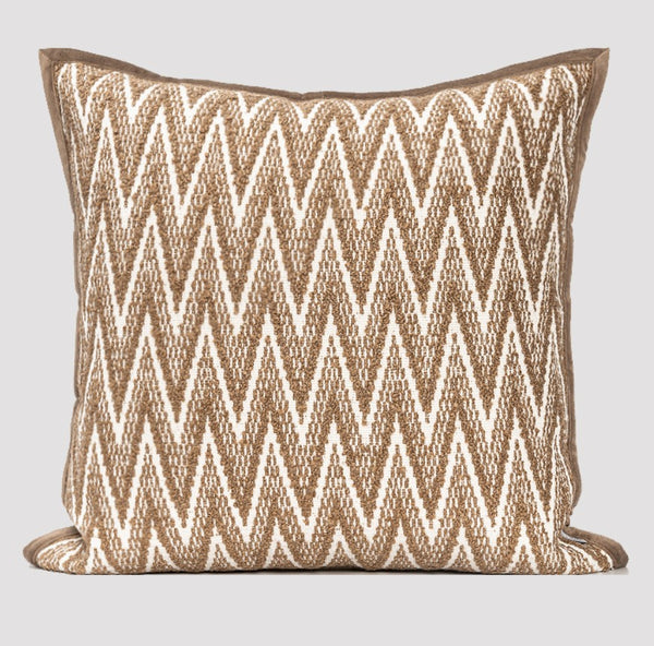 Contemporary Throw Pillows for Living Room, Modern Decorative Sofa Pillows, Large Modern Pillows for Couch, Modern Square Pillows-Paintingforhome