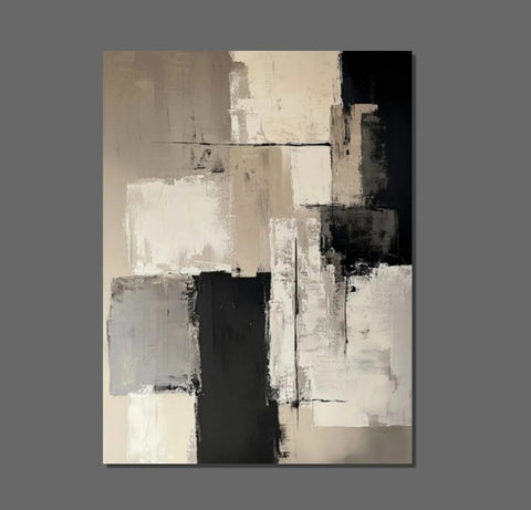 Living Room Wall Painting, Modern Artwork, Large Canvas Painting, Contemporary Wall Painting, Acrylic Painting for Dining Room-Paintingforhome