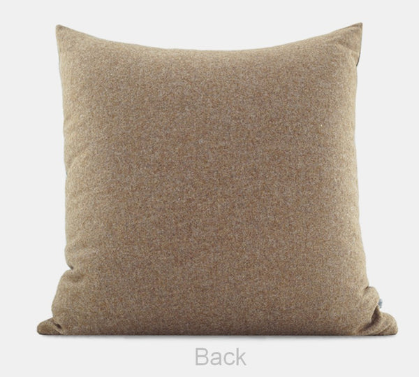 Geometric Modern Sofa Pillows, Large Square Decorative Throw Pillows for Couch, Large Decorative Throw Pillows, Geometric Sofa Pillows for Interior Design-Paintingforhome