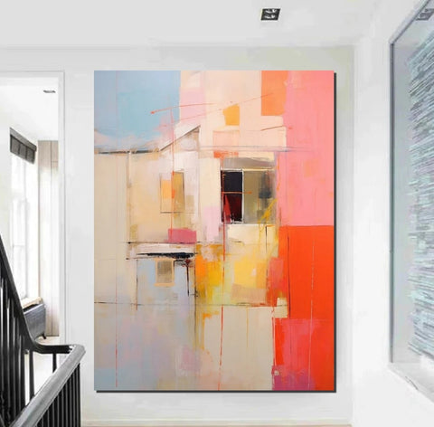 Living Room Wall Painting, Extra Large Paintings, Acrylic Abstract Art, Modern Abstract Acrylic Painting, Large Paintings for Living Room-Paintingforhome