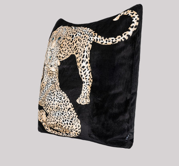 Abstract Contemporary Pillow for Couch, Leopard Decorative Sofa Pillows, Large Modern Sofa Throw Pillows for Bedroom-Paintingforhome