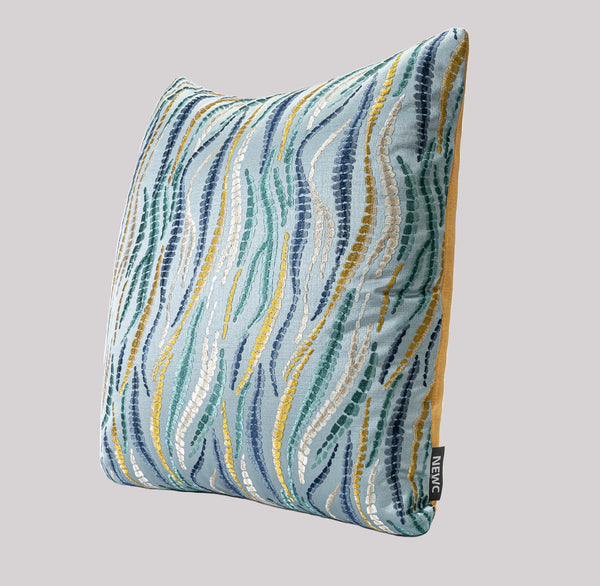 Square Modern Pillows for Couch, Contemporary Modern Sofa Pillows, Decorative Throw Pillows for Bedroom, Large Throw Pillow for Living Room-Paintingforhome