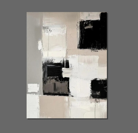 Modern Acrylic Canvas Painting, Oversized Wall Art Painting for Sale, Heavy Texture Paintings, Palette Knife Paniting, Acrylic Painting on Canvas-Paintingforhome