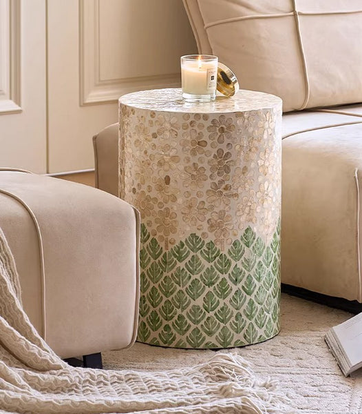 Creative Coffee Table, Contemporary Side Table, Small End Table, Portable Casual Side Table, Shell Small Sofa Side Table, Modern Side Table, Contemporary Bedside Table, Bedside Small Side Table-Paintingforhome
