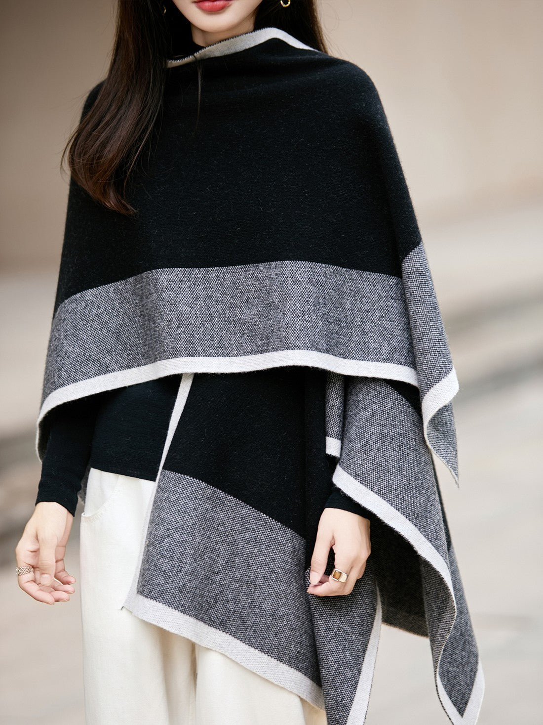 Wool Scarf, Winter Shawl, Soft Wool Scarf for women, Christmas Holiday Gift, Evening Wrap, Large Winter Shawl, Elegant Shawl, Warm Cape, Winter Scarves-Paintingforhome