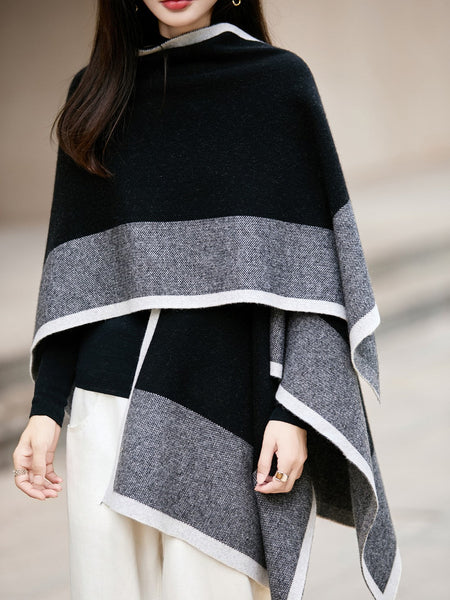 Wool Scarf, Winter Shawl, Soft Wool Scarf for women, Christmas Holiday Gift, Evening Wrap, Large Winter Shawl, Elegant Shawl, Warm Cape, Winter Scarves-Paintingforhome