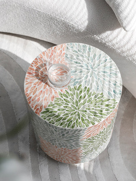 Unique Small End Table, Contemporary Small Sofa Side Table, Portable Casual Side Table, Creative Coffee Table, Shell Small Side Table-Paintingforhome