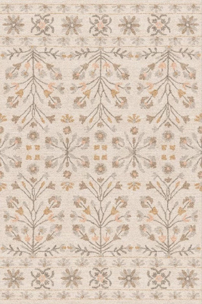 Modern Rugs for Living Room, Flower Pattern Modern Rugs for Farmhouse, Bedroom Modern Rugs, Modern Rugs for Dining Room-Paintingforhome