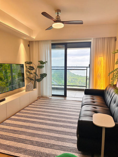 Contemporary Modern Rugs for Bedroom, Geometric Modern Rugs for Sale, Modern Rug Placement Ideas for Living Room, Abstract Rugs for Dining Room-Paintingforhome