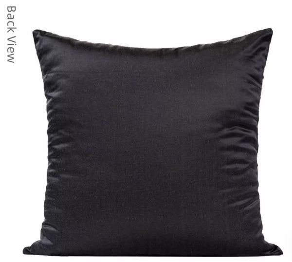 Abstract Decorative Throw Pillows, Geometric Contemporary Pillows, Blue Square Modern Throw Pillows for Couch, Large Simple Throw Pillow for Interior Design-Paintingforhome