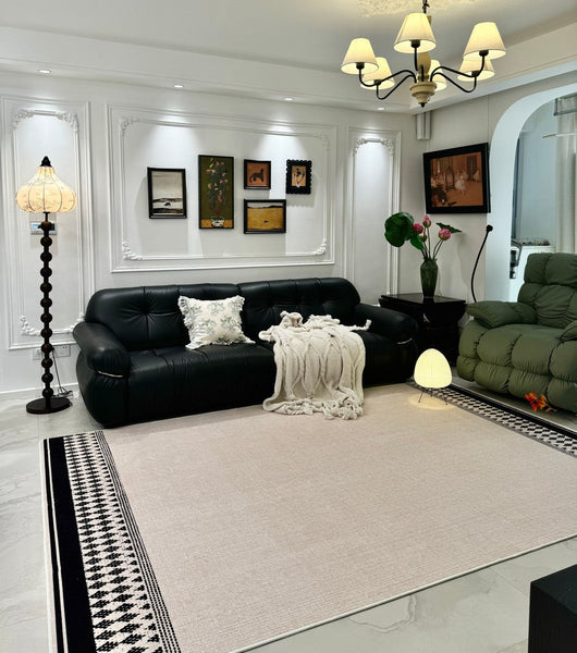 Modern Area Rugs under Sofa, Abstract Contemporary Rugs for Bedroom, Large Modern Rugs for Living Room, Dining Room Floor Rugs, Modern Carpets for Office-Paintingforhome