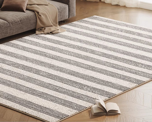 Contemporary Modern Rugs for Bedroom, Geometric Modern Rugs for Sale, Modern Rug Placement Ideas for Living Room, Abstract Rugs for Dining Room-Paintingforhome