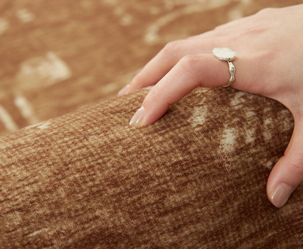 Mid Century Modern Rugs for Living Room, Geometric Contemporary Rugs, Abstract Contemporary Modern Rugs for Dining Room-Paintingforhome