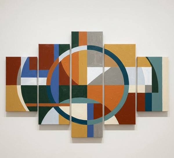 Acrylic Abstract Wall Art Paintings, Original Abstract Paintings, Modern Canvas Artwork for Living Room