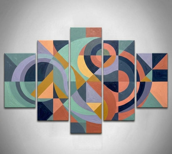 Original Abstract Paintings, Modern Canvas Artwork for Living Room, Large Abstract Wall Art Paintings