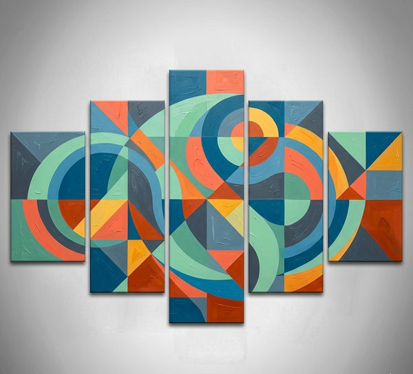 Dining Room Modern Canvas Artwork, Original Abstract Paintings, Extra Large Abstract Wall Art Paintings