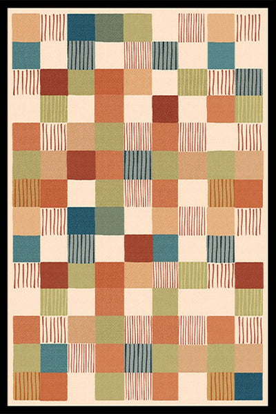 Modern Runner Rugs Next to Bed, Colorful Mid Century Rugs for Small House, Abstract Contemporary Modern Rugs for Living Room, Modern Rugs for Apartment
