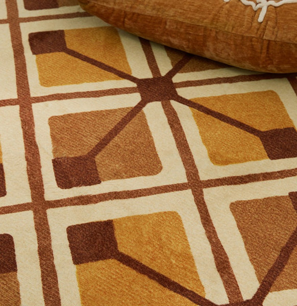 Bedroom Modern Round Rugs, Dining Room Contemporary Round Rugs, Modern Rug Ideas for Living Room, Circular Modern Rugs under Chairs-Paintingforhome