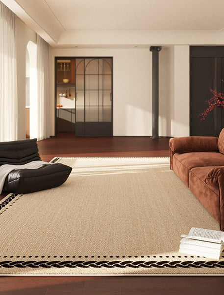 Abstract Modern Rugs for Bedroom, Simple Large Modern Rugs for Living Room, Contemporary Geometric Modern Rugs,Modern Rugs for Dining Room-Paintingforhome