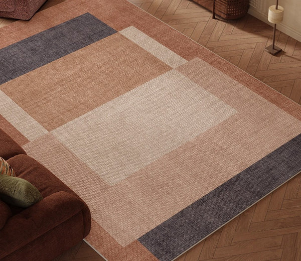 Extra Large Modern Rugs under Dining Room Table, Mid Century Contemporary Modern Rugs, Abstract Modern Rugs for Living Room, Contemporary Geometric Carpets-Paintingforhome