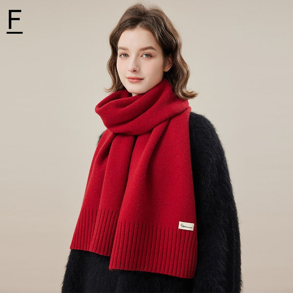 Wool Scarf for Women, Casual Scarf for Women, Fashion Designer Scarf, Cold Weather Scarf, Modern Winter Scarf, Soft Cashmere Scarf for Women-Paintingforhome