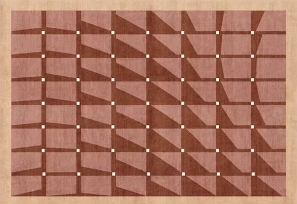 Modern Living Room Rug Ideas, Modern Rugs for Dining Room, Mid Century Modern Rugs Next to Bed, Thick Contemporary Rugs for Bedroom-Paintingforhome