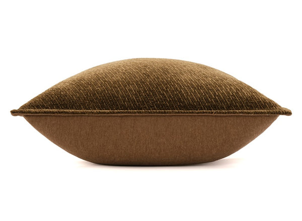 Large Brown Modern Throw Pillows for Couch, Contemporary Modern Sofa Pillows for Bedroom, Simple Decorative Throw Pillows, Large Throw Pillow for Interior Design-Paintingforhome