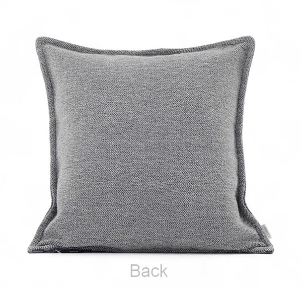 Decorative Modern Sofa Pillows for Interior Design, Large Square Decorative Throw Pillows for Couch, Blue Modern Sofa Pillows, Large Decorative Throw Pillows-Paintingforhome