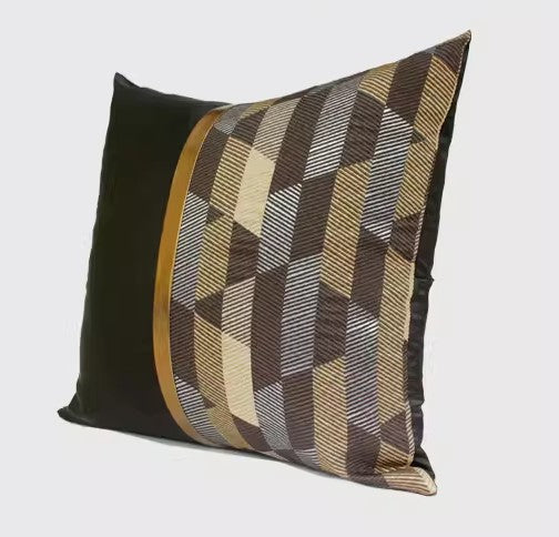 Modern Pillows for Living Room, Black Decorative Modern Pillows for Couch, Modern Sofa Pillows Covers, Modern Sofa Cushion-Paintingforhome