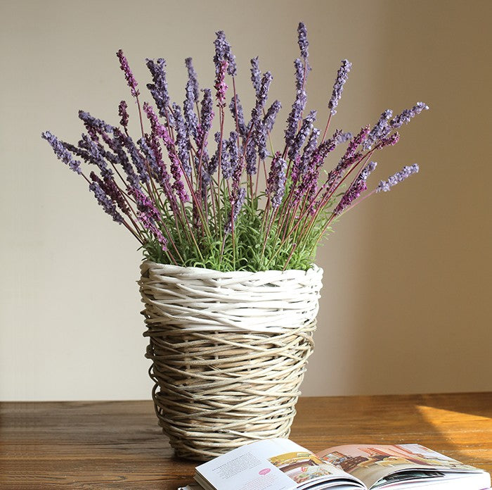 lavender flower decor Lavender Flowers, Spring Artificial Floral for Dining Room, Bedroom Fl – Paintingforhome